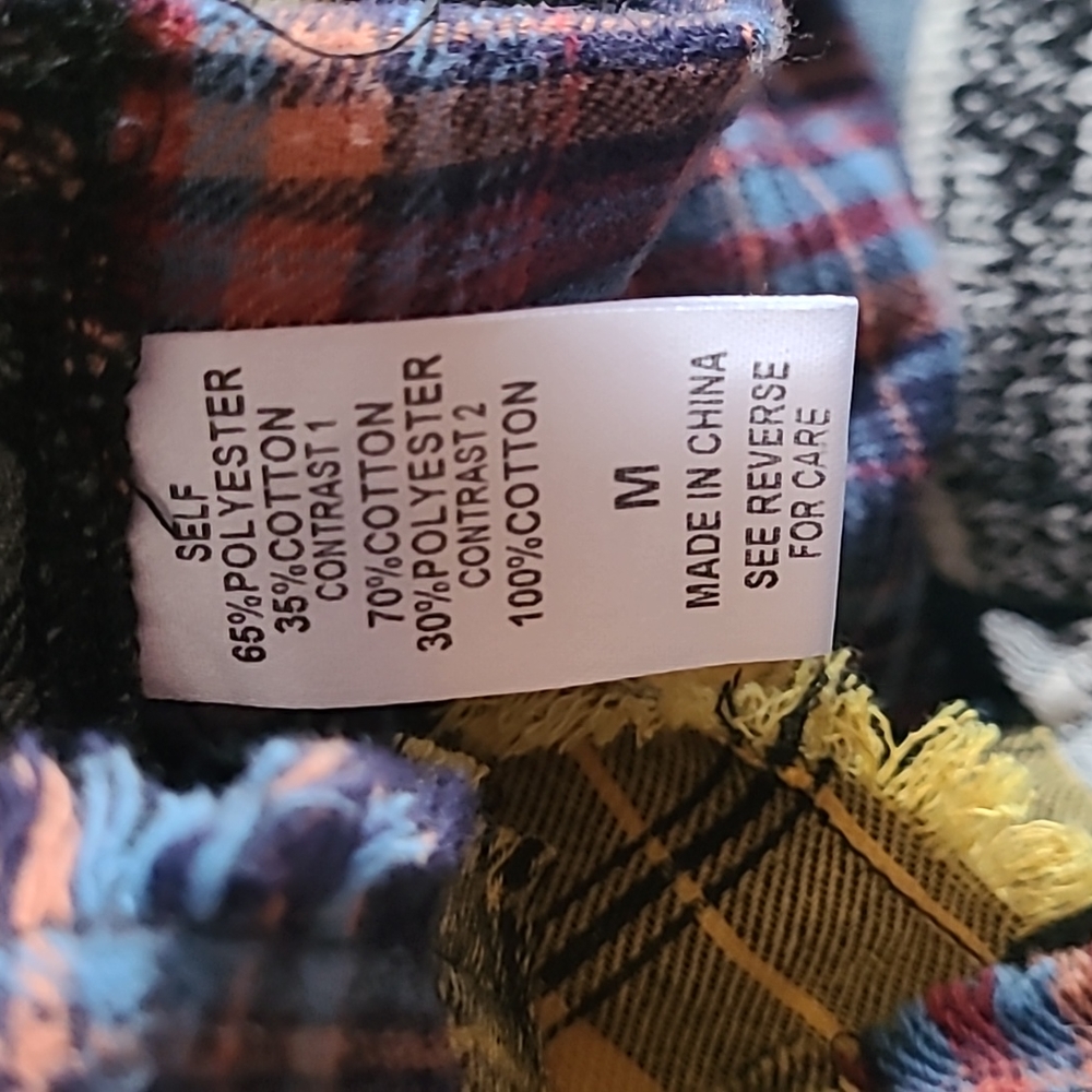 💜 New Plaid Oversized Shirt - Picture 7 of 7